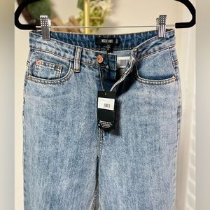 Missguided mom jeans size 2